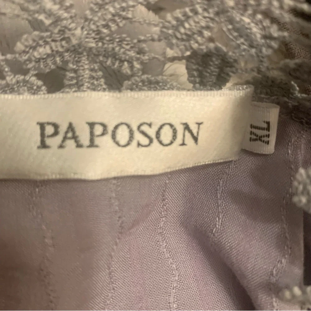 Paposon Lace Crinkle Top Sz XL - Picture 14 of 16